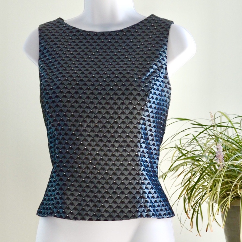 Shiny Metallic Top